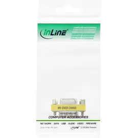 InLine Mini-Gender-Changer 15pol HD (VGA) St/Bu
