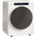 Novzep Heizungs- und Balkonwäschetrockner Mini Ablufttrockner Wäschetrockner, 6 Programme, 40-60°C, 3 kg, Kapazität, kompakt, Touch-Bedienung weiß