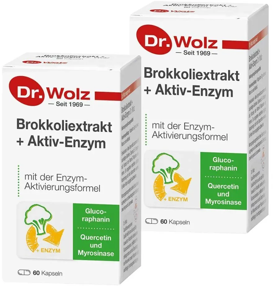 Brokkoli Extrakt+Aktiv-Enzym Doktor wolz