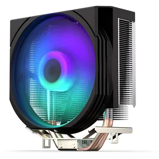 endorfy Spartan 5 ARGB, cpu kühler mit lüfter 120 mm, integrierter Fluctus ARGB-Lüfter, am4 kühler, am5 cpu kühler, AM5, AM4, LGA1700, LGA1200, EY3A002