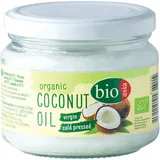 BIOASIA Bio Kokosöl, kaltgepresst, naturbelassen ohne Zusatzstoffe, veganes Fett zum Kochen, Braten und Backen, auch als Naturkosmetik verwendbar, 100 % Bio, 250 ml
