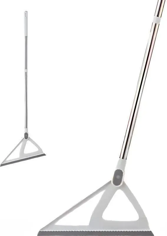 ochama×J.ZAO Wasserschieber / Bodenabzieher - Magic Mop - Multifunktional - Kehrschlaufe - Doppelnutzung - Besen, Abzieher, Schabemopp, Fensterreinigung, 32 x 96cm