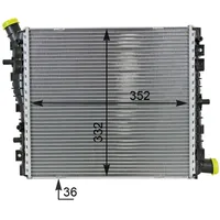 Mahle CR 78 000P Kühlmittelkühler PREMIUM LINE