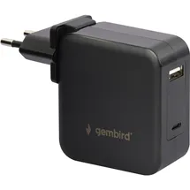 Gembird Genbird Universal-laptop-ladegerät 60w Schwarz