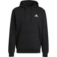 adidas Essentials Fleece Hoodie Black / White S