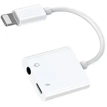 Joyroom Y105 Audio Adapter Weiß Mobilgerät