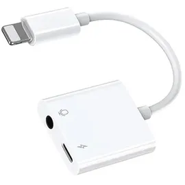 Joyroom Y105 Audio Adapter Weiß Mobilgerät