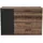 Forte Jacky 124,9 x 83,1 x 41,3 cm Script-Schlameiche/Schwarz