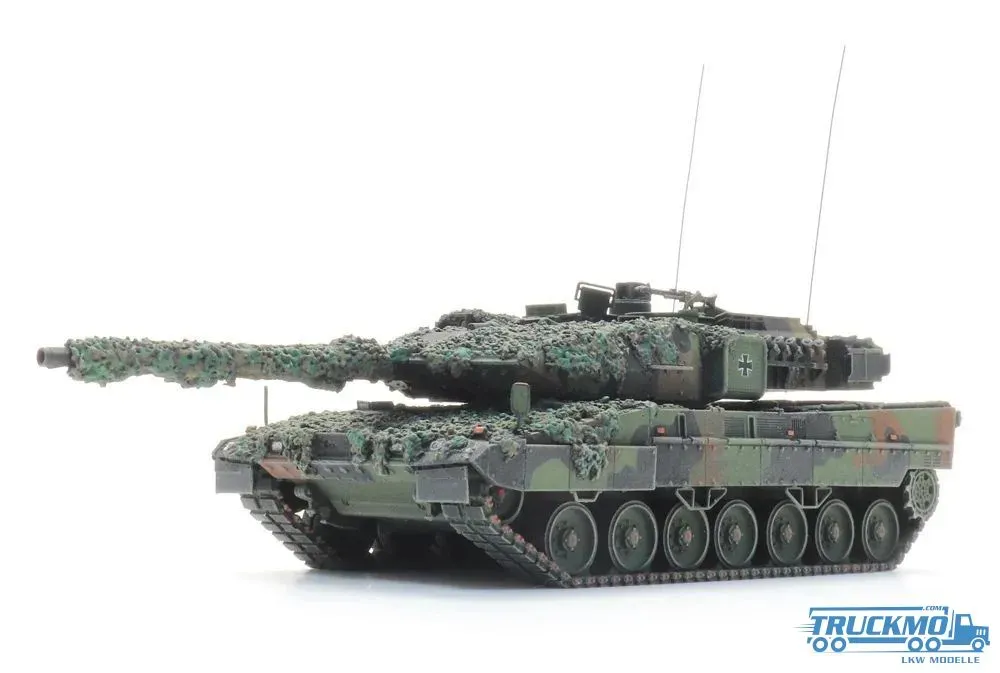 Artitec Fertigmodell Bundeswehr Leopard 2A7 Flecktarnung Gefechtsklar 6870671