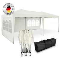 Kronenburg Handel Kronenburg Faltpavillon wasserdicht Pavillon mit 3 Seitenteilen,
