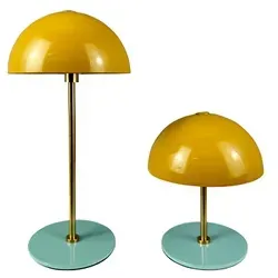 DybergLarsen - Along Portable Tischleuchte 2 pcs. Mini Curry/Turquise