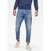G-Star 3301 Regular Tapered Jeans Worn In Azure 34 32