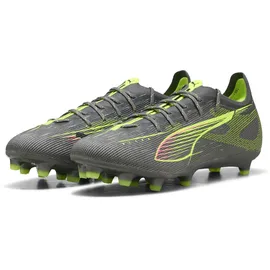 Puma Ultra 5 Pro FG/AG Unisex Matte Aged Silver/Yellow Alert/Sun Struck 39