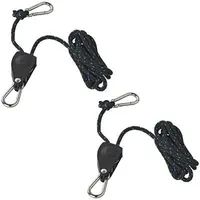 PRO PLUS Flaschenzug Stahl 2,5 m grau 136 kg