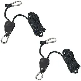 PRO PLUS Flaschenzug Stahl 2,5 m grau 136 kg