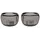 Stelton Teelichthalter Ora Glas Smoke