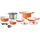 Brunner Mandarina Topfset 9-tlg.