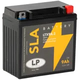 Landport Batterie AGM SLA 12V 9Ah für Motorrad Startbatterie MS LTX9A-3