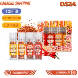 CARACHO Superhot Chiligeschenkset bis zu 2 Mio. Scoville