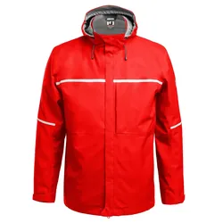 Hardshell Regenjacke "RESIST" - L - Rot