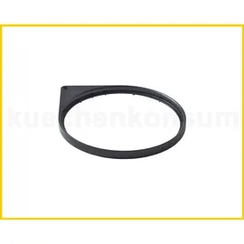 HAILO Mantelring oben 1090289 schwarz Compact-Box und Mono Abfallsamml - Schwarz
