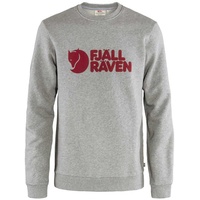 Fjällräven Logo Sweater M Sweaters - Knitwear, Grey-Melange, XS