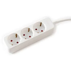 Value Steckdosenleiste 1,50 m Weiß 1 St.