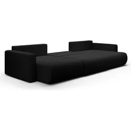 petits-meubles U-sofa 4-sitzig umbaubar Truhe Evy Schwarz