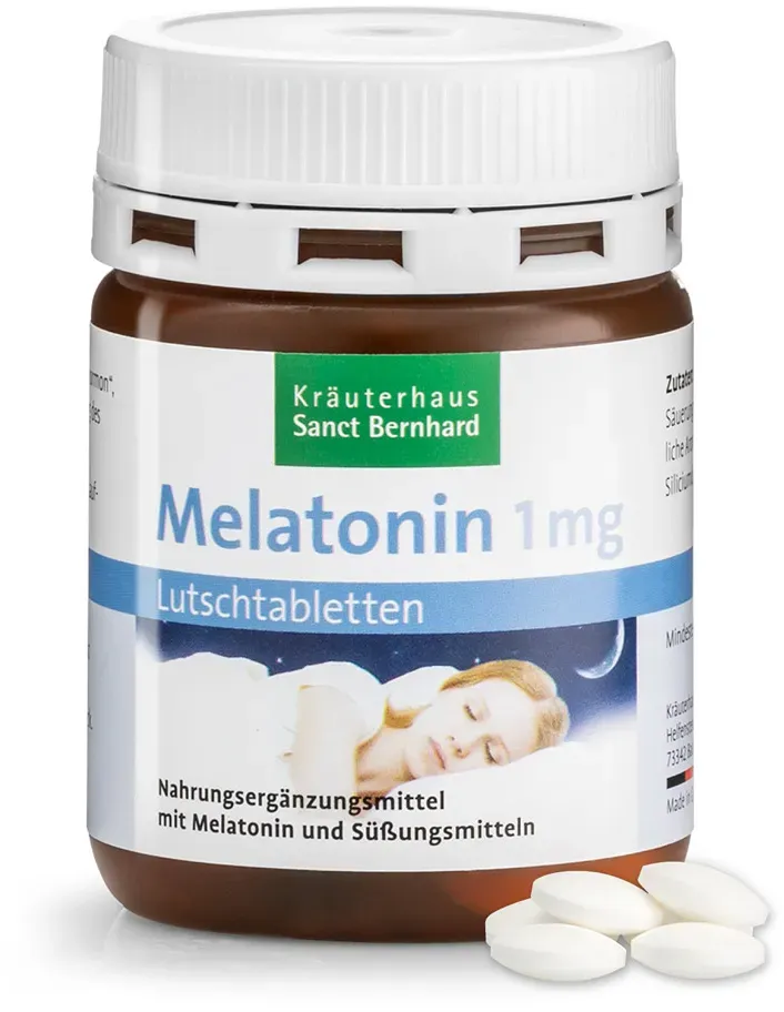 Compresse da sciogliere in bocca di melatonina da 1mg - 58 g