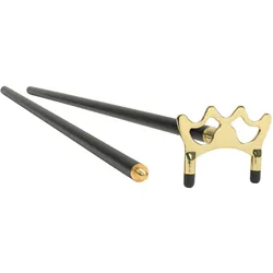 Stradivari Queuebrücke, Metallstab mit Metallgewinde