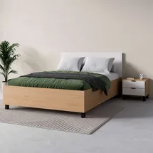Vox Bett SIMPLE 145 x 204,4 cm Holz massiv weiß
