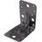 GAH Alberts Schwerlast-Winkelverbinder mit Sicke 90 x 90 x 65 mm