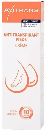 Axitrans Antitranspirant Fußcreme Tube 75ml