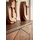 BIZZOTTO Sideboard Egon 175 x 76 x 40 cm Beige