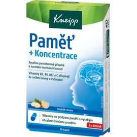 Kneipp Gedächtnis + Konzentration Kapseln 30 St.