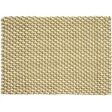 PAD Fußmatte PAD "POOL, Schmutzfangmatte", olive, beige, B:52cm H:15mm L:72cm, Kunstfaser, Teppiche, Fußmatte, handgewebt, In- und Outdoor geeignet, auch als Läufer erhältlich