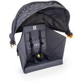 BURLEY Sitz und Sonnendach Kit grau