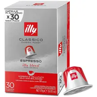NEU illy Espresso Classico Kapseln 30 Stück kompatibel mit Nespresso Arabica