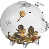 ruhhy 22588 Glas-Sparschwein - Transparent