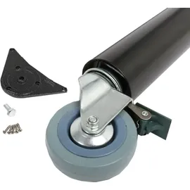 MS Beschläge Möbelfuß 4er Set 710 mm Schwarz