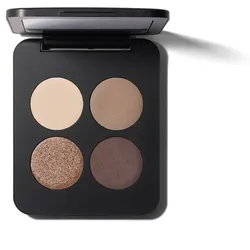 Youngblood Mineral Quad Lidschatten TAUPE SMOKE 4 g Weiss 