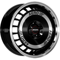 Ronal Ronal, R50 Aero 8x18 ET35 5x110 65,1, schwarz-frontkopiert