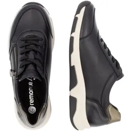 REMONTE Sneaker in Schwarz/Gold - Gr.: 39