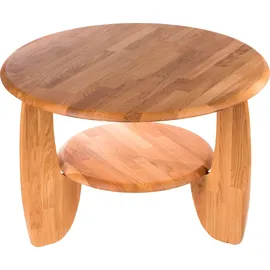 Home Affaire Lenny rund Wildeiche 75 x 49 x 75 cm