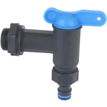 Bradas Auslaufventil 3/4 Zoll schwarz