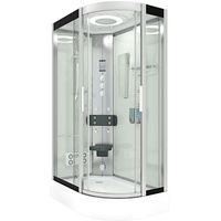 AcquaVapore Duschkabine Komplettdusche Fertigdusche Dusche D60-70T1R-EC 80x120 cm mit 2K Scheiben Versiegelung