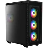 adata xpg XPG BATTLECRUISER II ST Midi-Tower Schwarz