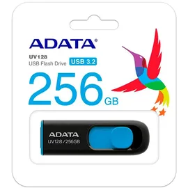 A-Data ADATA UV128 blau 256GB, USB-A 3.0 (AUV128-256G-RBE)