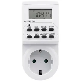 ETT 2er-Pack - Digitale Zeitschaltuhr AZ-62 10 Schaltprogramme, 12/24 Std. Zyklus,