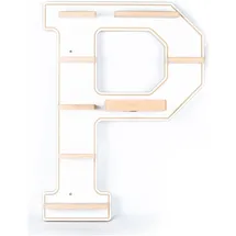 BOARTI Wandregal "Buchstabe P" für Toniebox